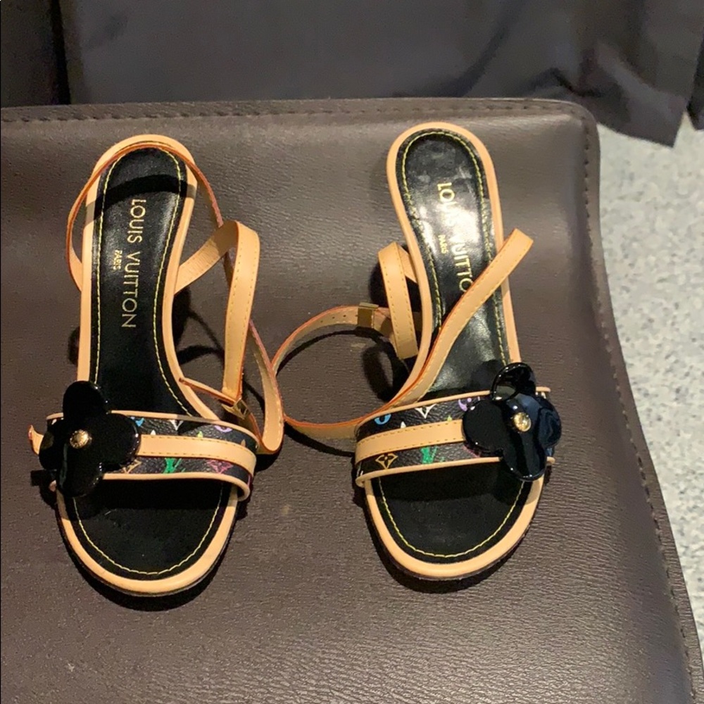 Authentic Louis Vuitton 37.5 multicolor black